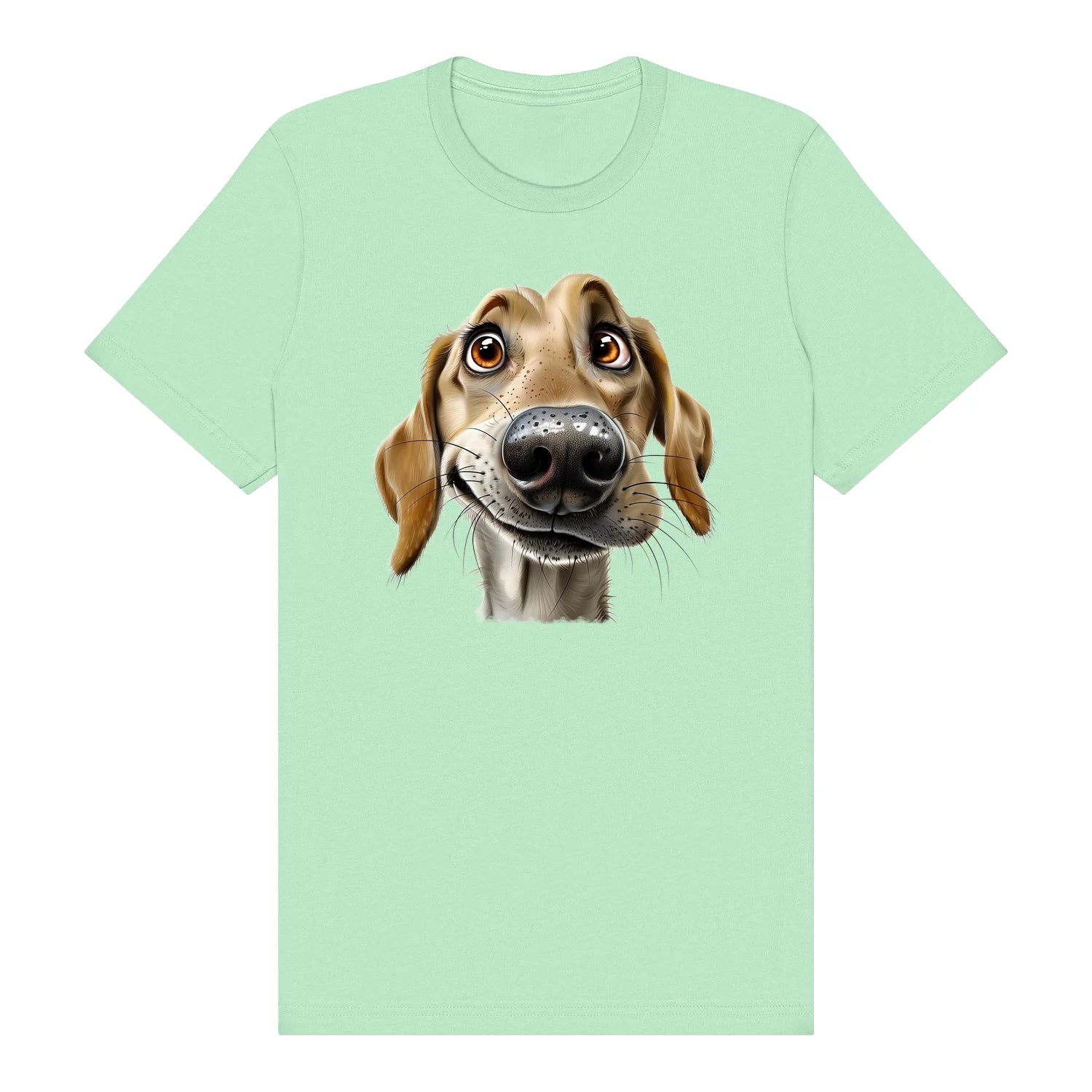 T-shirt Dog graphic 0066 - Mint