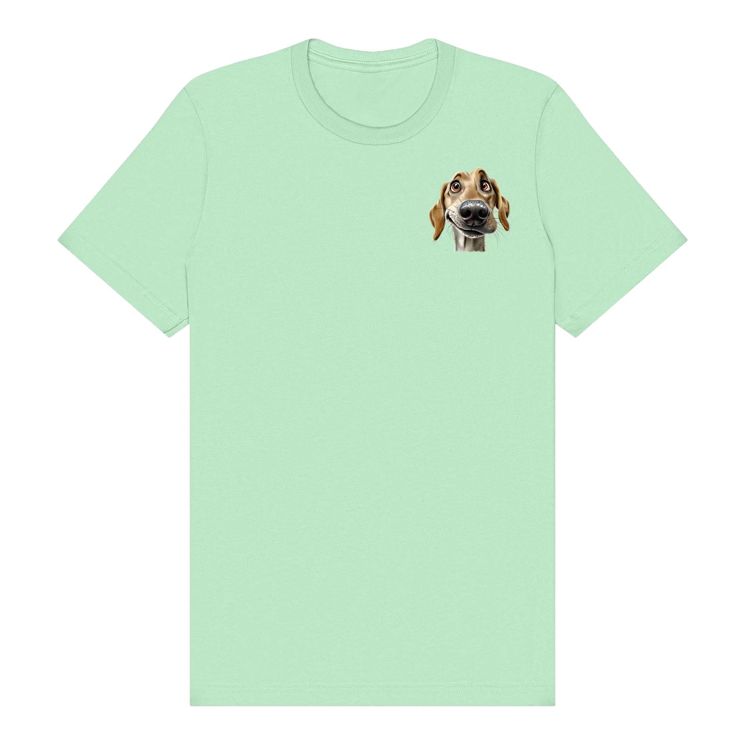 T-shirt Dog graphic 0066 - Mint