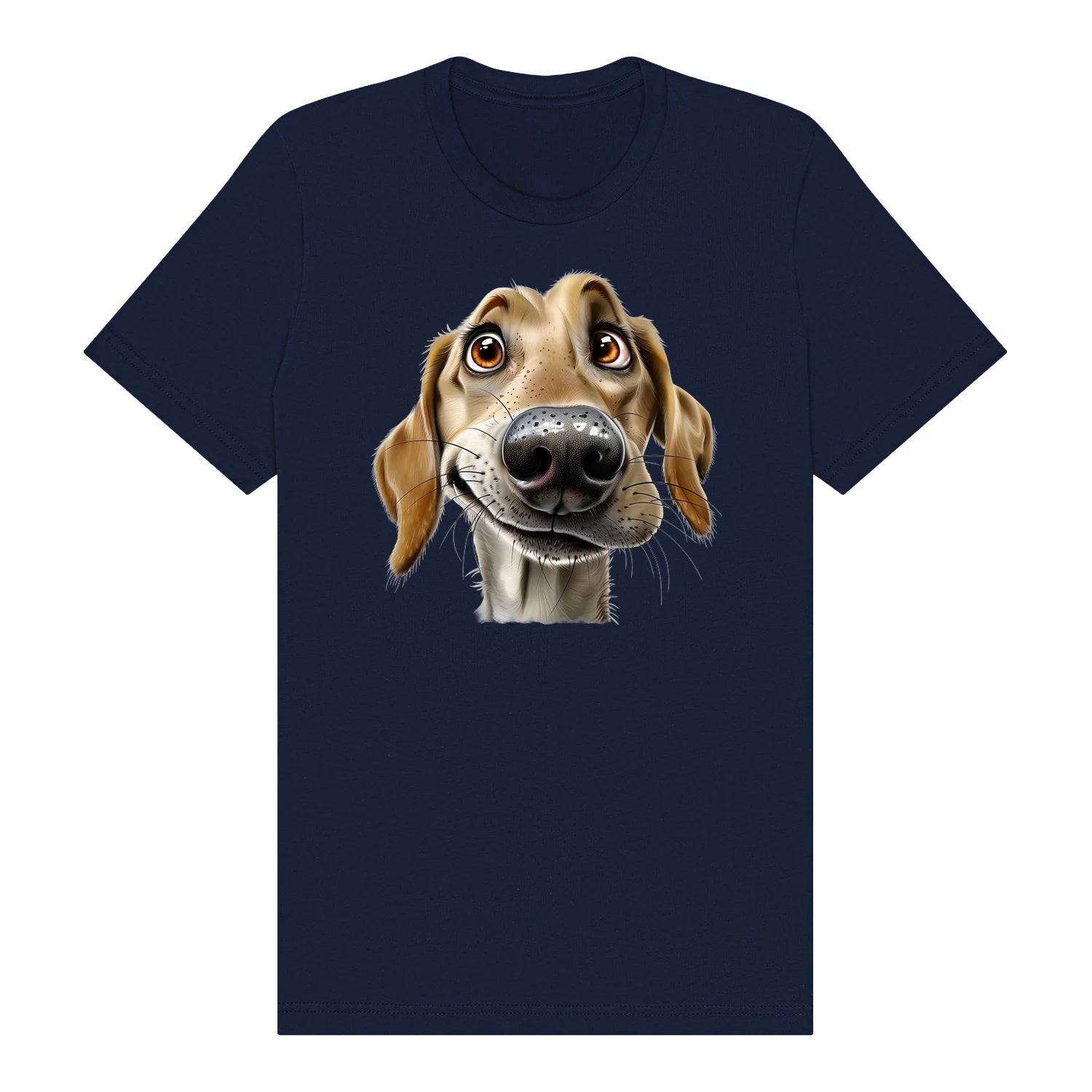 T-shirt Dog graphic 0066 - Navy
