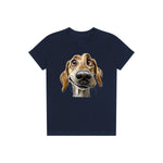 T-shirt Dog graphic 0066 - Navy