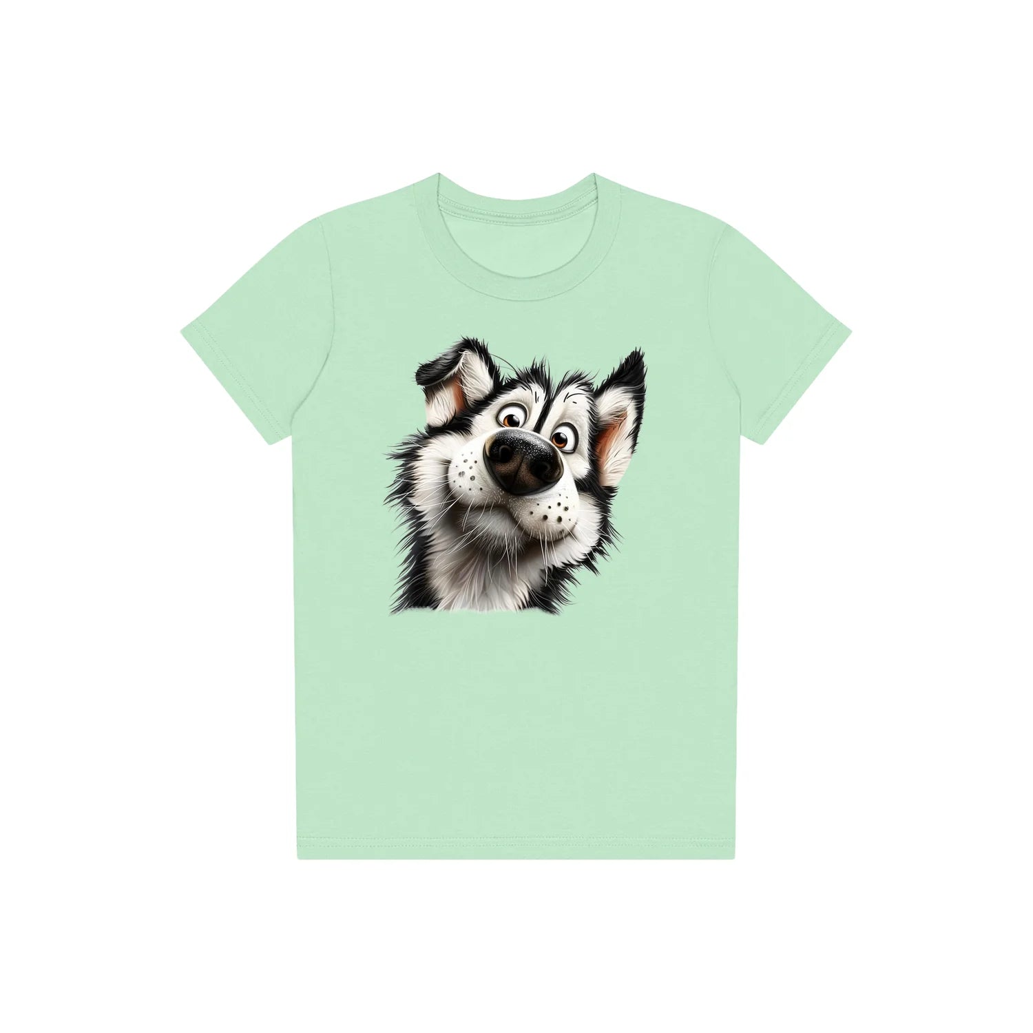 T-shirt Dog graphic 0067 - Mint