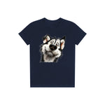 T-shirt Dog graphic 0067 - Navy