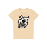 T-shirt Dog graphic 0067 - Soft Cream