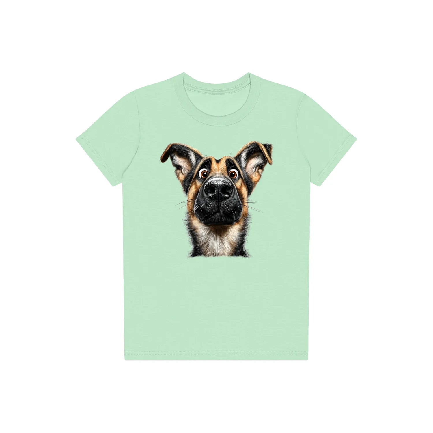 T-shirt Dog graphic 0068 - Mint