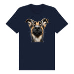 T-shirt Dog graphic 0068 - Navy