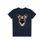 T-shirt Dog graphic 0068 - Navy
