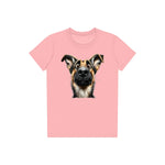 T-shirt Dog graphic 0068 - Pink