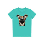 T-shirt Dog graphic 0068 - Teal