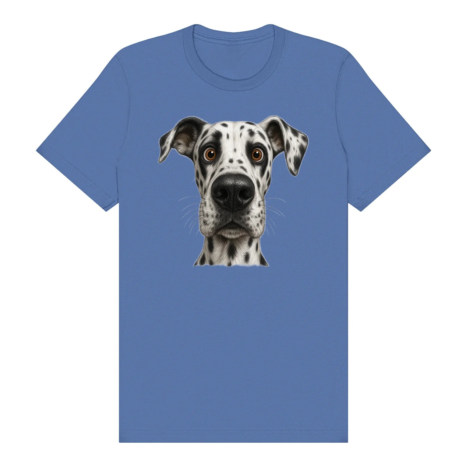 T-shirt Dog graphic 0069 - Columbia Blue