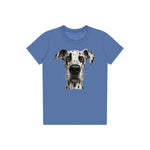 T-shirt Dog graphic 0069 - Columbia Blue