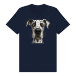 T-shirt Dog graphic 0069 - Navy