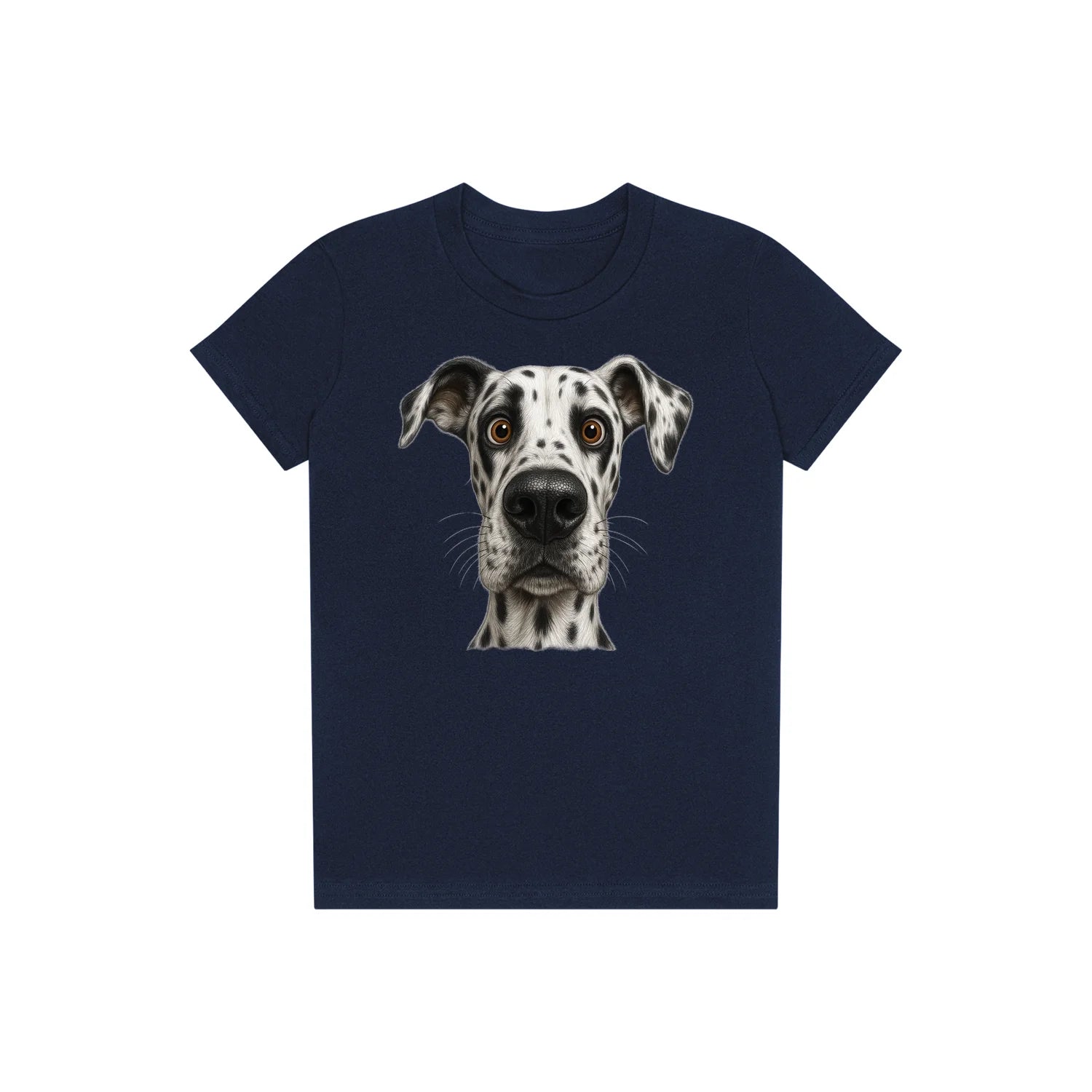 T-shirt Dog graphic 0069 - Navy