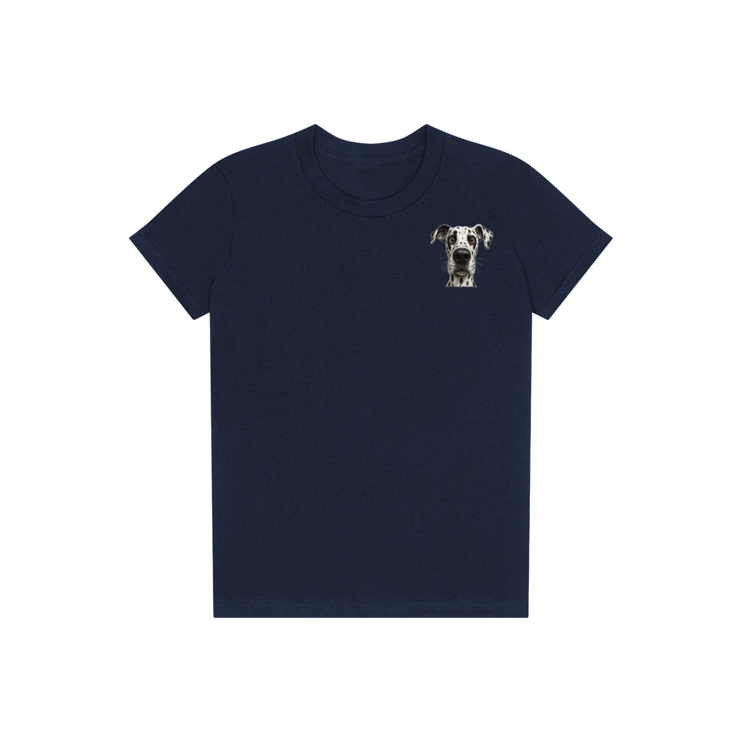 T-shirt Dog graphic 0069 - Navy