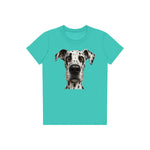 T-shirt Dog graphic 0069 - Teal
