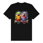 T-shirt Quirky Bird graphic 0001