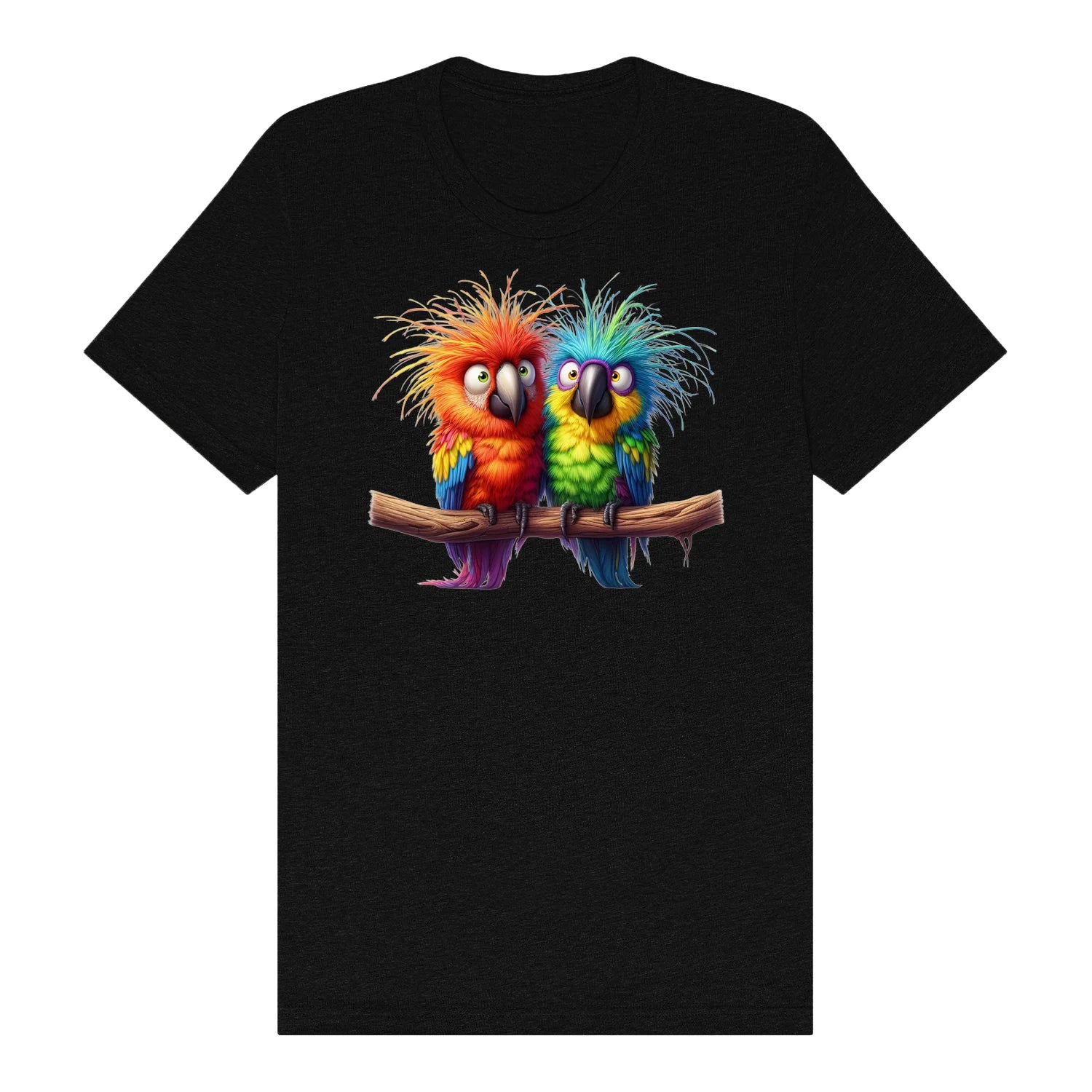 T-shirt Quirky Bird graphic 0002