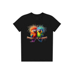 T-shirt Quirky Bird graphic 0002