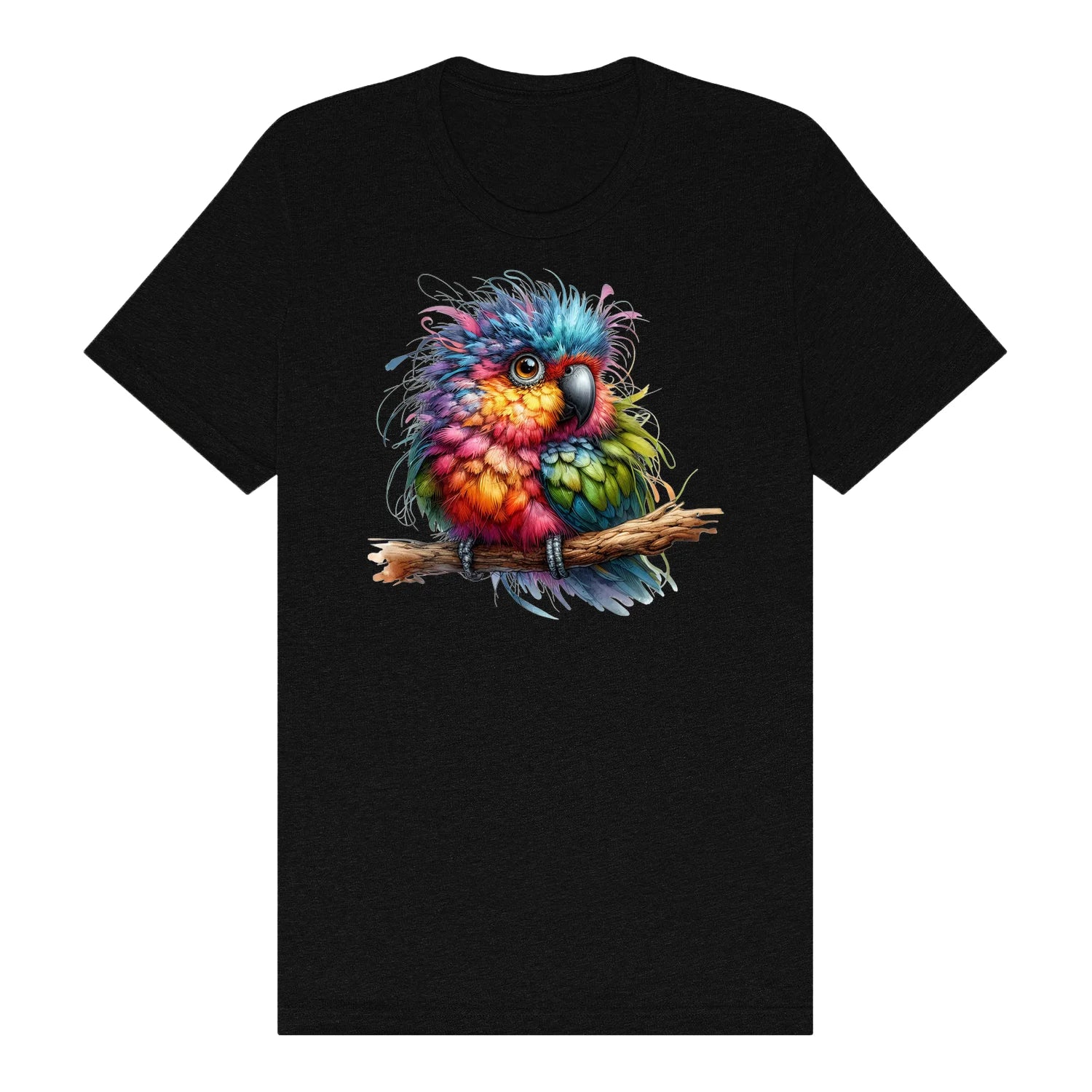 T-shirt Quirky Bird graphic 0003