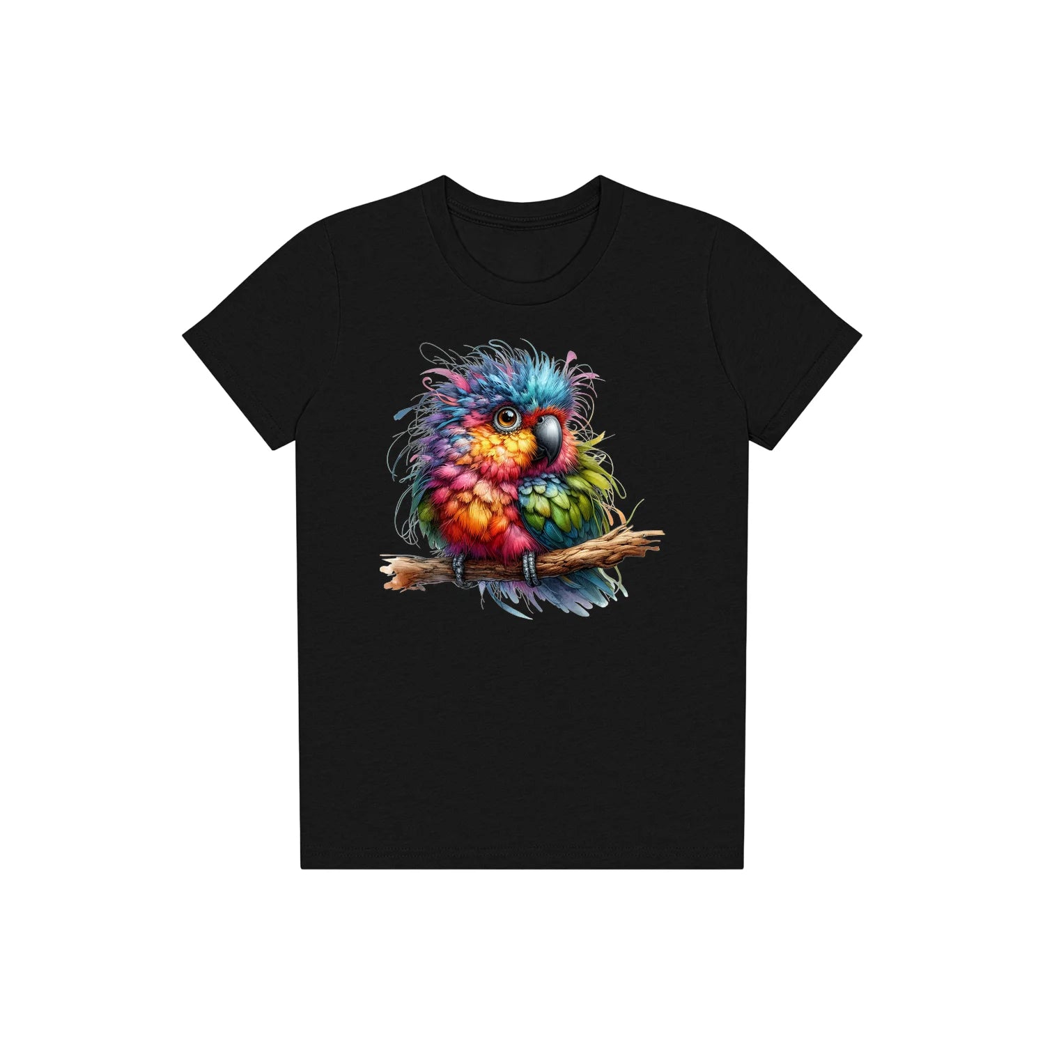 T-shirt Quirky Bird graphic 0003