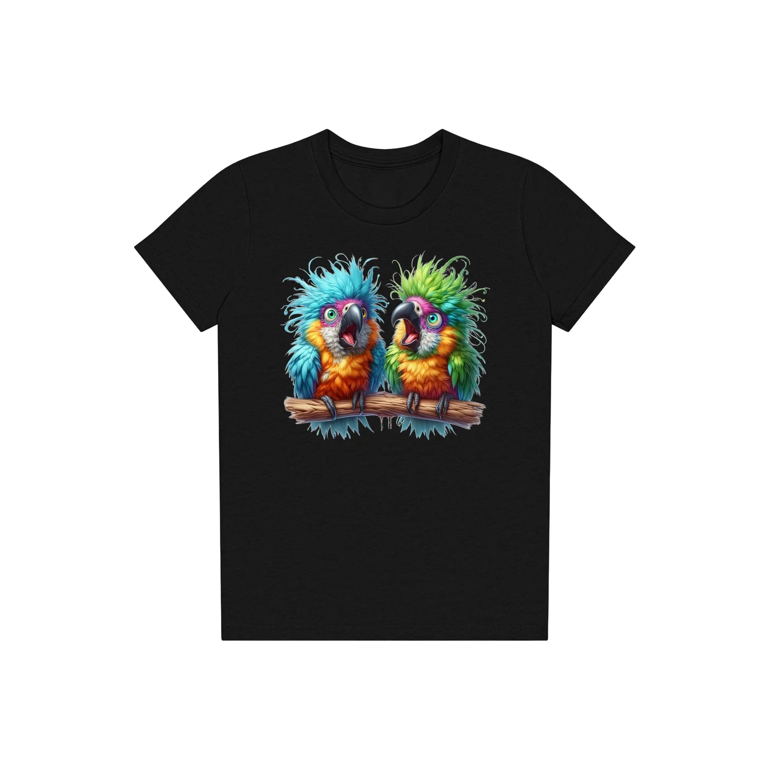 T-shirt Quirky Bird graphic 0005