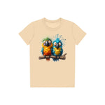 T-shirt Quirky Bird graphic 0007 - Soft Cream