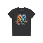 T-shirt Quirky Bird graphic 0008 - Dark Grey
