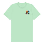 T-shirt Quirky Bird graphic 0008 - Mint