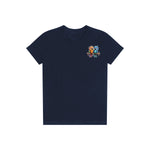 T-shirt Quirky Bird graphic 0008 - Navy