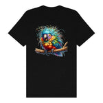 T-shirt Quirky Bird graphic 0010