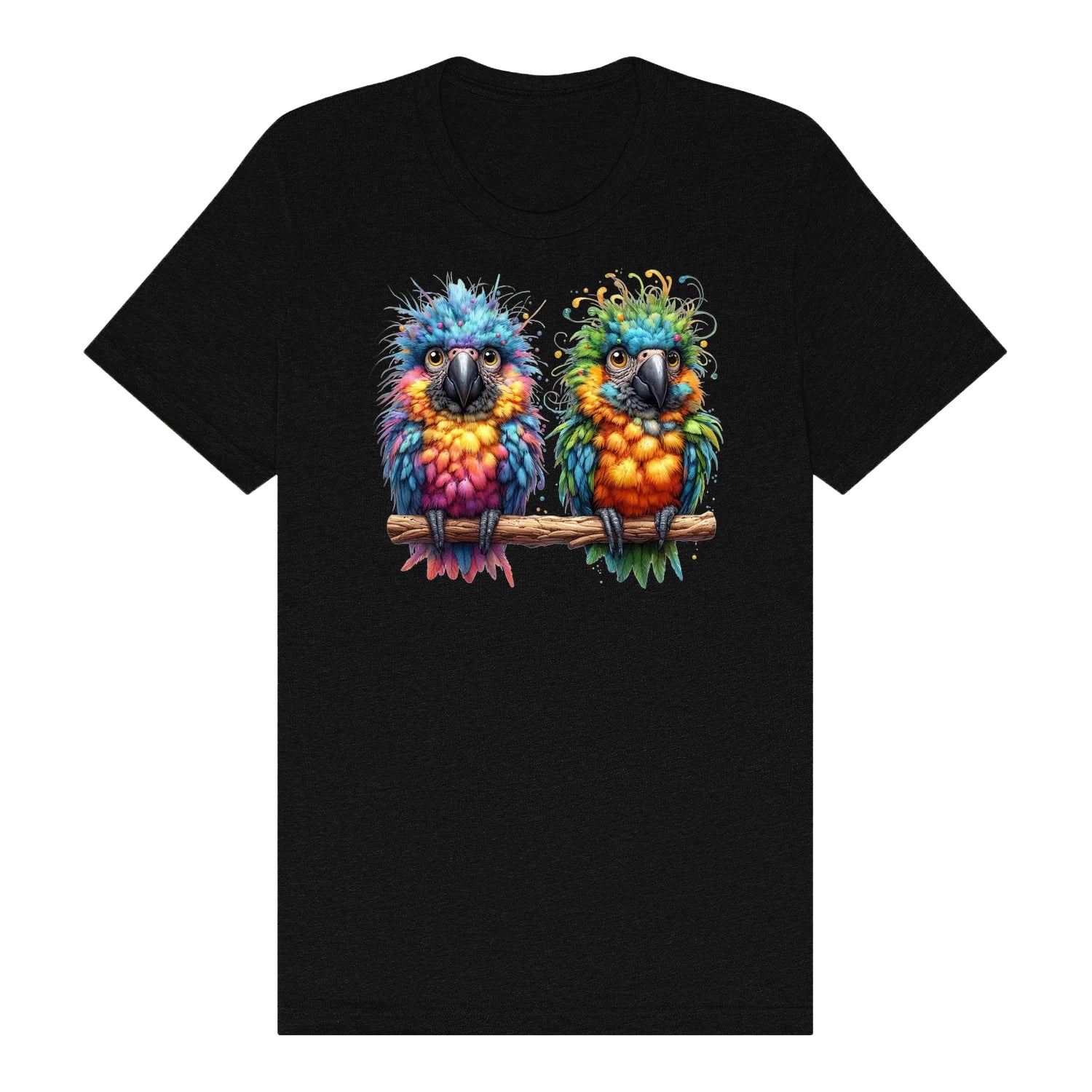 T-shirt Quirky Bird graphic 0011
