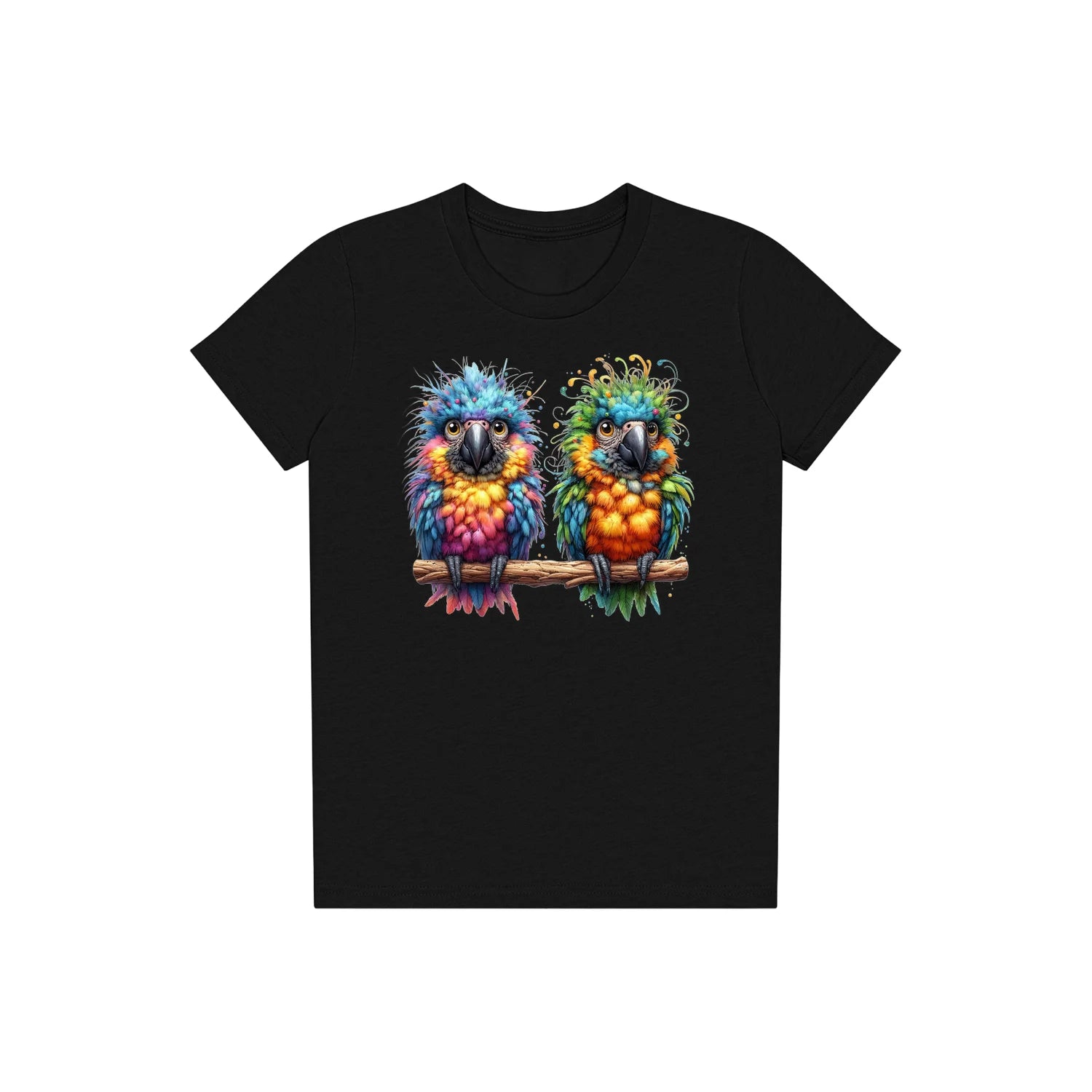 T-shirt Quirky Bird graphic 0011