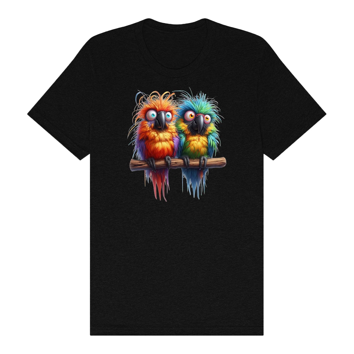 T-shirt Quirky Bird graphic 0012