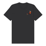 T-shirt Quirky Bird graphic 0013 - Dark Grey