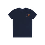 T-shirt Quirky Bird graphic 0013 - Navy