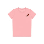 T-shirt Quirky Bird graphic 0013 - Pink