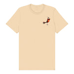 T-shirt Quirky Bird graphic 0013 - Soft Cream