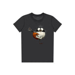 T-shirt Quirky Bird graphic 0014 - Dark Grey