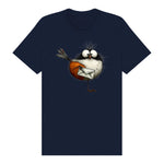 T-shirt Quirky Bird graphic 0014 - Navy