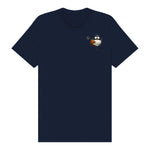 T-shirt Quirky Bird graphic 0014 - Navy