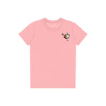 T-shirt Quirky Bird graphic 0014 - Pink