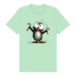 T-shirt Quirky Bird graphic 0015 - Mint