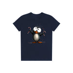 T-shirt Quirky Bird graphic 0015 - Navy