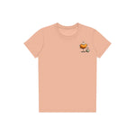 T-shirt Quirky Bird graphic 0018 - Peach