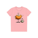 T-shirt Quirky Bird graphic 0018 - Pink