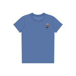 T-shirt Quirky Bird graphic 0019 - Columbia Blue