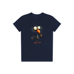 T-shirt Quirky Bird graphic 0019 - Navy