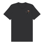 T-shirt Quirky Bird graphic 0020 - Dark Grey