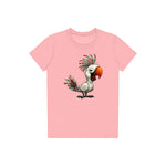 T-shirt Quirky Bird graphic 0021 - Pink