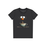 T-shirt Quirky Bird graphic 0022 - Dark Grey