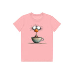 T-shirt Quirky Bird graphic 0022 - Pink